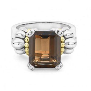 LAGOS Caviar Signature Smoky Quartz Statement Ring